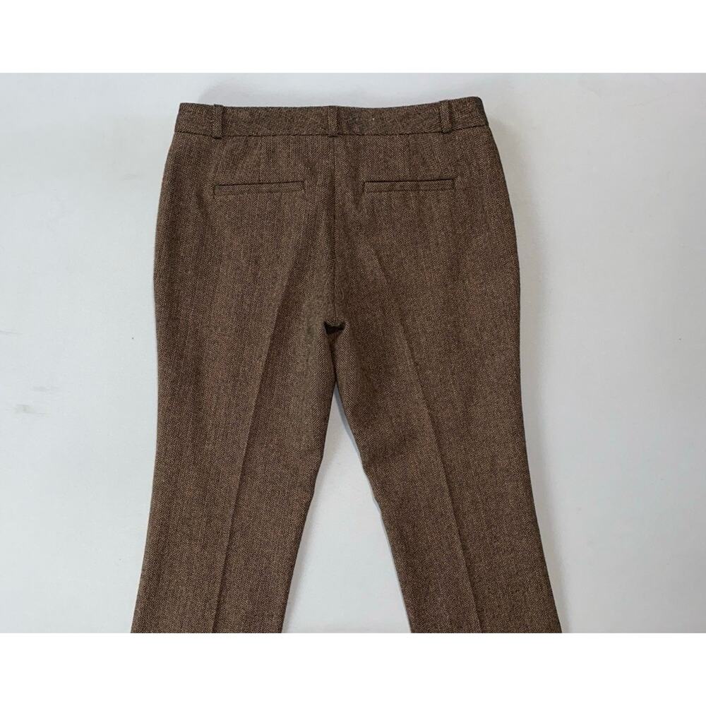 Banana Republic Reegan Fit Wool Blend Lined Flannel Dress Pants. Women's 4P, EUC - Picture 8 of 9